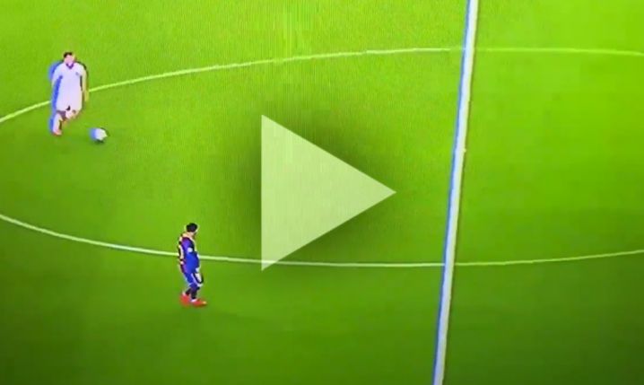 NIESAMOWITE zaangażowanie Messiego w odbiór piłki... xD [VIDEO]